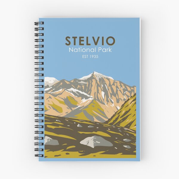 Item preview, Stelvio National Park Italy Vintage designed and sold by KrisSidDesigns.