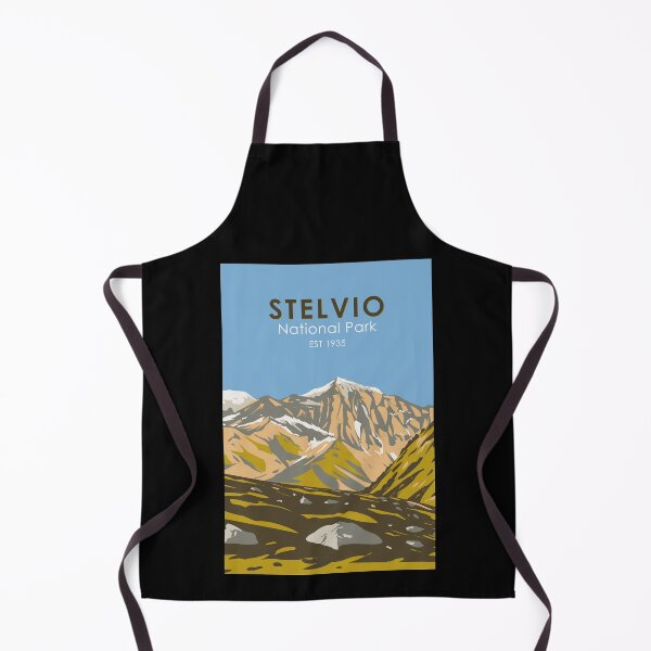 Item preview, Stelvio National Park Italy Vintage designed and sold by KrisSidDesigns.
