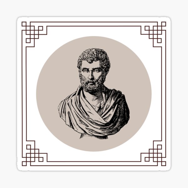 Pegatina «Herodoto el padre de la historia» de Ykaar | Redbubble
