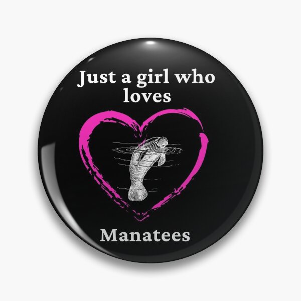 Item preview, Just a girl who loves Manatees  designed and sold by NorthStar-Shop.