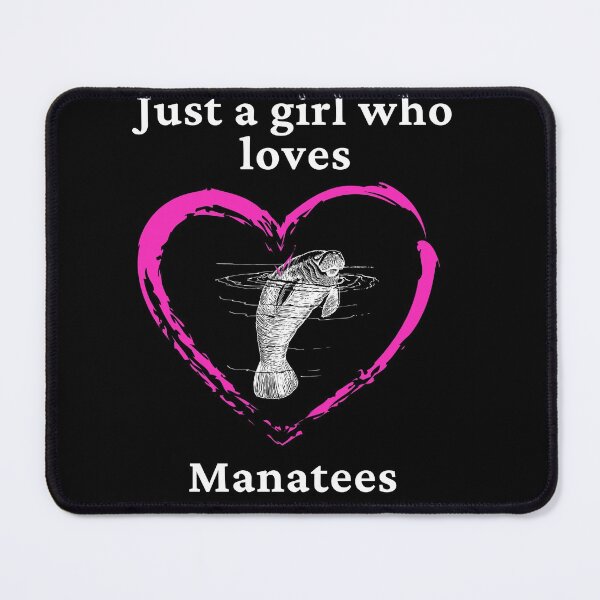 Item preview, Just a girl who loves Manatees  designed and sold by NorthStar-Shop.