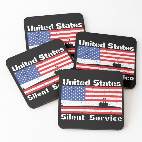 Item preview, United States Silent Service Submarine American Flag designed and sold by MadMando.