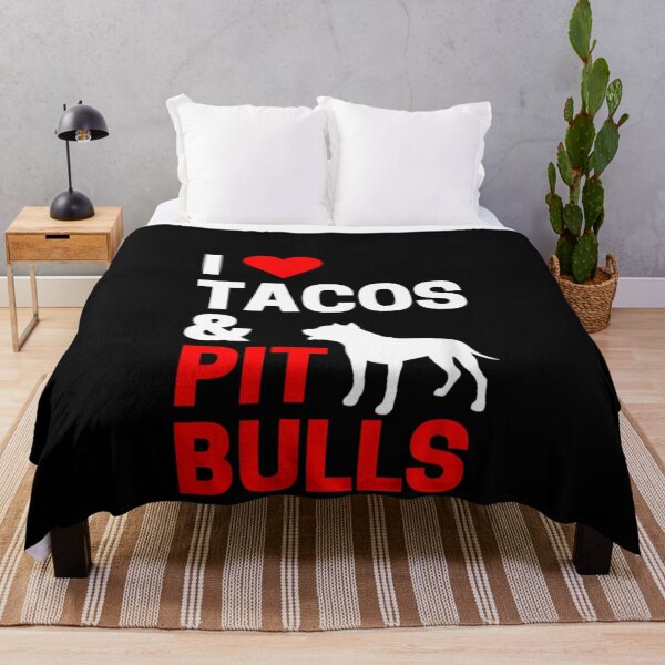 Item preview, Pitbull Owner For Men Funny I Love Tacos, Pitbulls Raglan Baseball designed and sold by wowart4u.