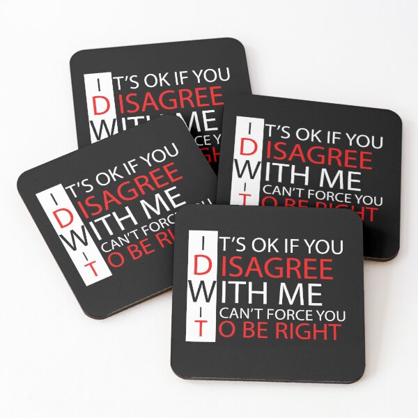 Item preview, It's Ok If You Disagree With Me gifts  designed and sold by seriesxanime.