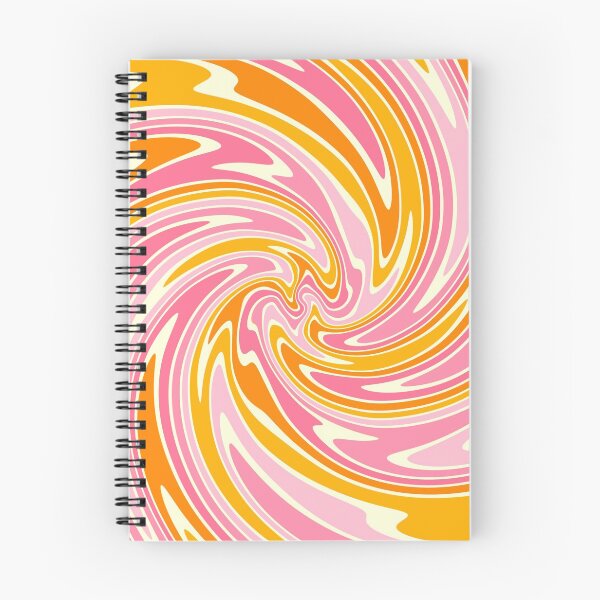 Item preview, Seventies Fun Abstract Orange Pink designed and sold by trajeado14.