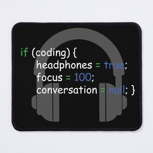 Item preview, headphone coding designed and sold by Chicledechoclo.