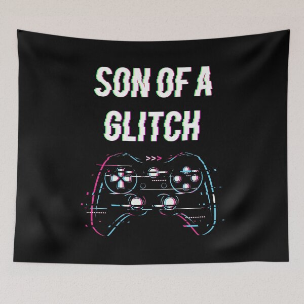 Item preview, Gamer Son of a Glitch Video Game Controller designed and sold by Uppercase Tees.