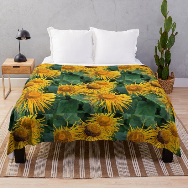 Item preview, A frame full of Inula Sunflowers designed and sold by Violaman.