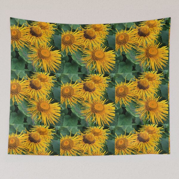 Item preview, A frame full of Inula Sunflowers designed and sold by Violaman.