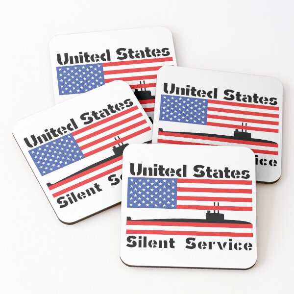 Item preview, United States Silent Service Submarine American Flag 2020B designed and sold by MadMando.