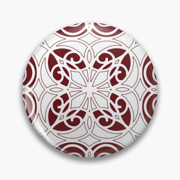 Artikelvorschau, Elegant, ornamental, lines, burgundy, white entworfen und verkauft von Svitac.