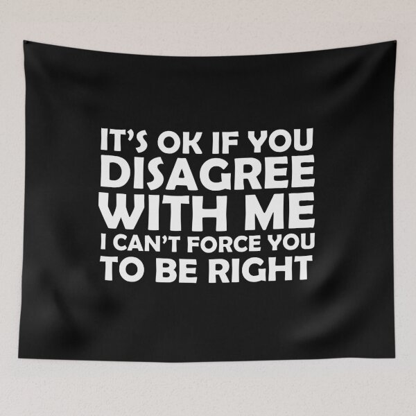 Item preview, It's Ok If You Disagree With Me gifts  designed and sold by seriesxanime.