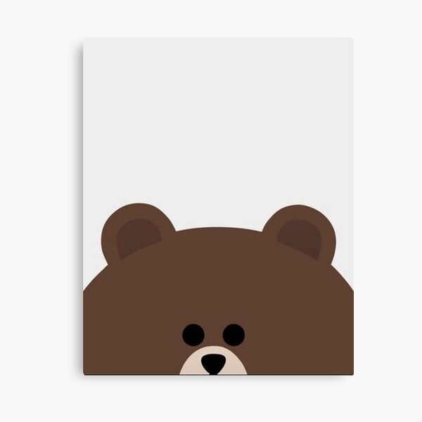 Line Friends Canvas Prints For Sale Redbubble