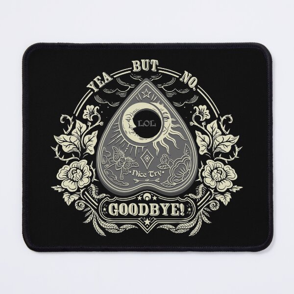 Item preview, Yea But No Planchette designed and sold by Marianne Martin.