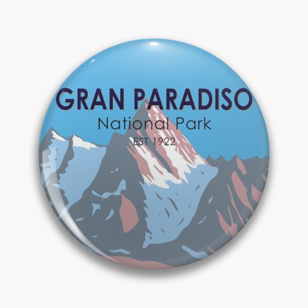 Item preview, Gran Paradiso National Park Italy Vintage designed and sold by KrisSidDesigns.
