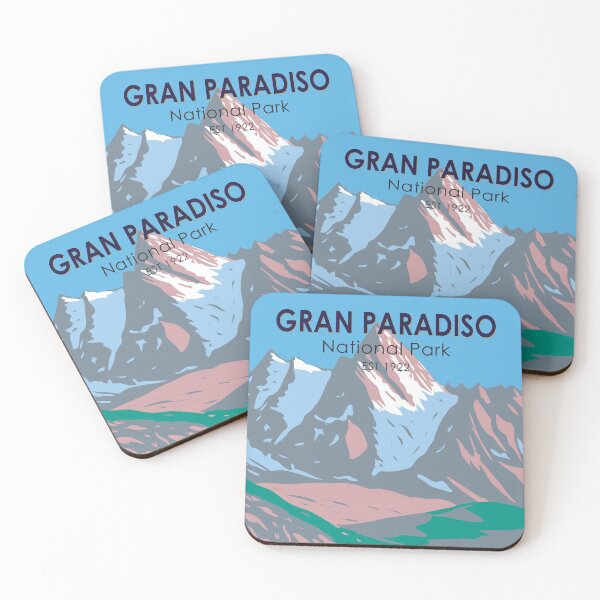 Item preview, Gran Paradiso National Park Italy Vintage designed and sold by KrisSidDesigns.