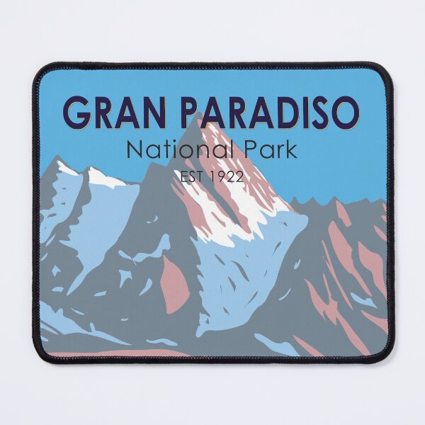 Item preview, Gran Paradiso National Park Italy Vintage designed and sold by KrisSidDesigns.