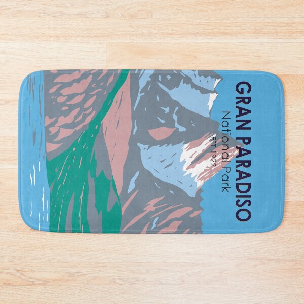 Item preview, Gran Paradiso National Park Italy Vintage designed and sold by KrisSidDesigns.