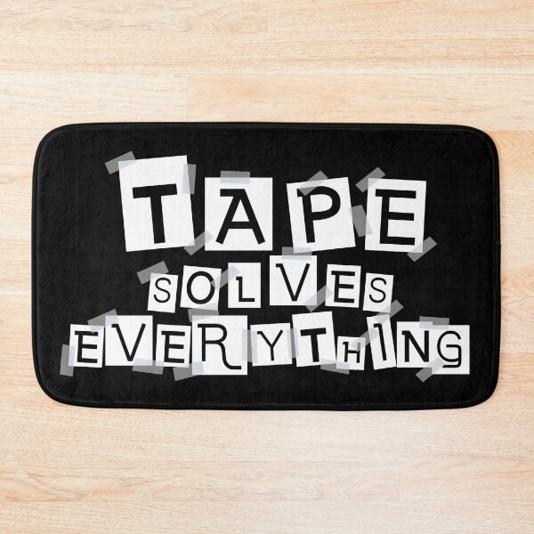 Item preview, Tape Solves Everything (Dark) designed and sold by the-krisney-way.