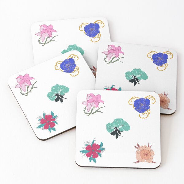 Item preview, Flower Five Sticker Pack Design designed and sold by Product  Stella.