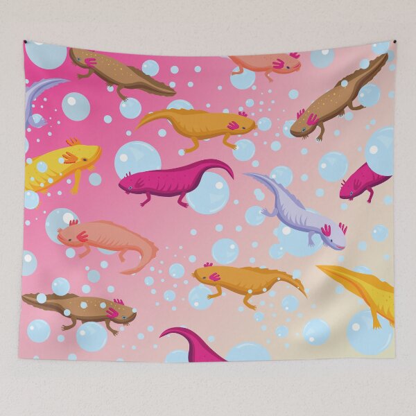 Item preview, axolotl love V3 designed and sold by creativeDaphne.