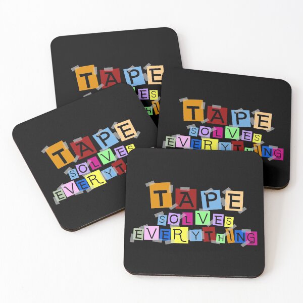 Item preview, Tape Solves Everything (Color) designed and sold by the-krisney-way.