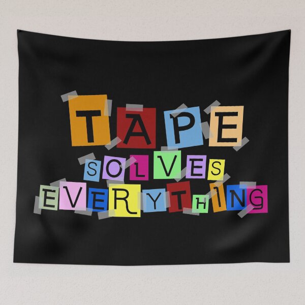 Item preview, Tape Solves Everything (Color) designed and sold by the-krisney-way.