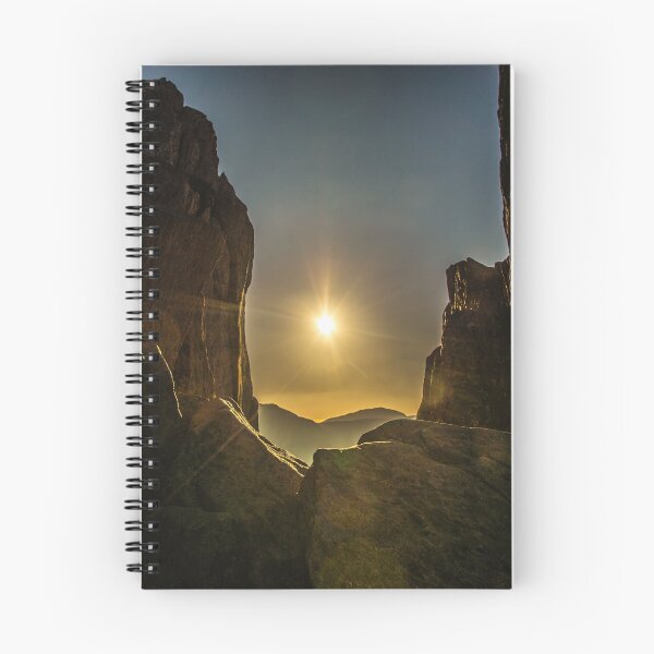 Item preview, Sunset through Tryfan's gap designed and sold by LluniauDafyddEm.