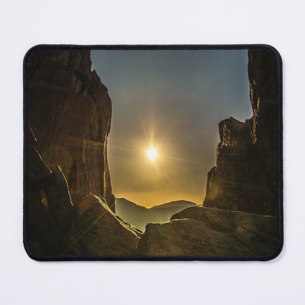 Item preview, Sunset through Tryfan's gap designed and sold by LluniauDafyddEm.