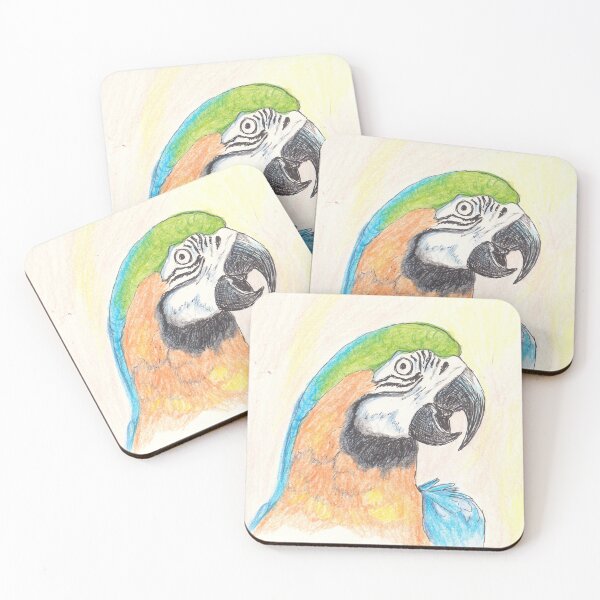 Item preview, Colourful parrot designed and sold by FerretSteph.