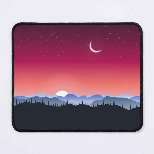 Item preview, Sunset in the mountains designed and sold by Oxanashekh.