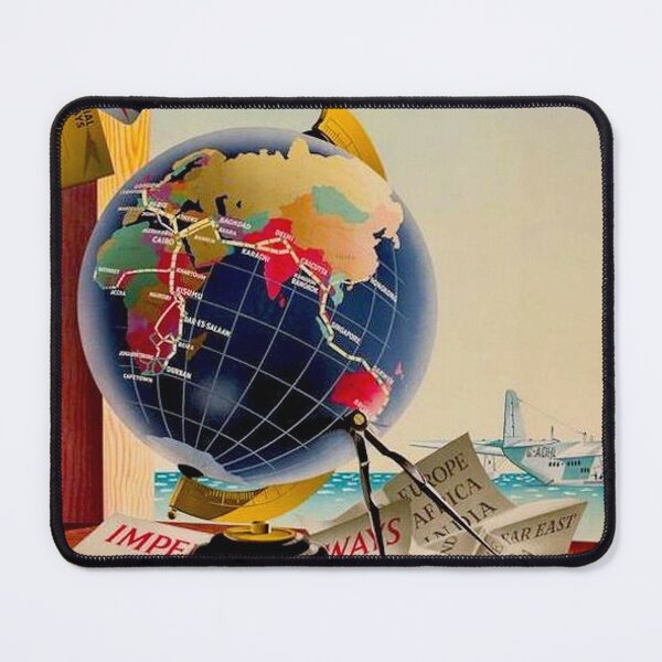 Item preview, IMPERIAL AIRWAYS : Vintage Airline Advertising Print designed and sold by posterbobs.