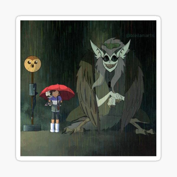 TOH My Neibour| Perfect Gift | Owl House gift for fans Sticker