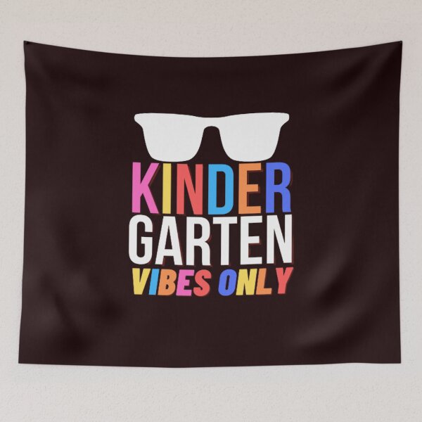 Item preview, Unique Baby Boys Kindergarten Vibes Only Back to School designed and sold by mouadriahi.