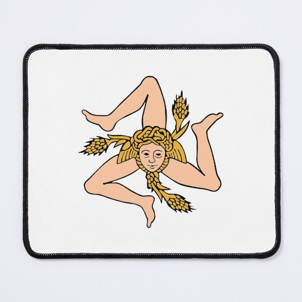 Sicilian Trinacria Mouse Pad