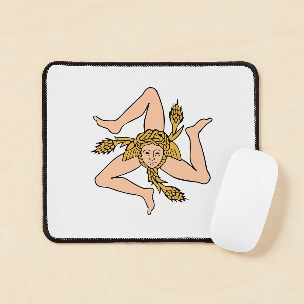 Sicilian Trinacria Mouse Pad