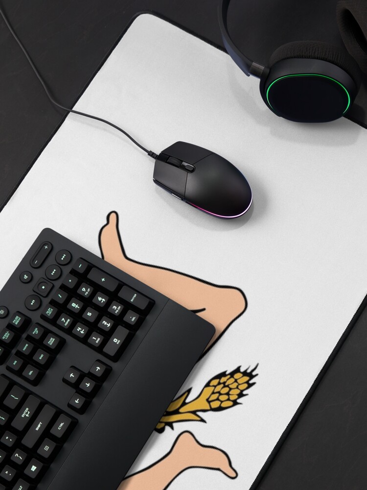 Alternate view of Sicilian Trinacria Mouse Pad
