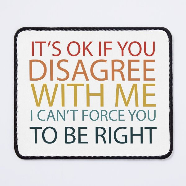 Item preview, It's Ok If You Disagree With Me gifts designed and sold by seriesxanime.