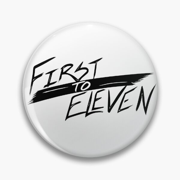 Item preview, First To Eleven Sticker designed and sold by Kristina Basta.
