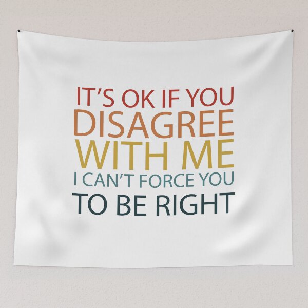 Item preview,  It's Ok If You Disagree With Me gifts  designed and sold by seriesxanime.