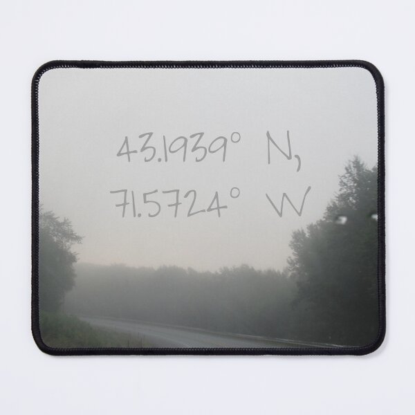 Item preview, New Hampshire Map Coordinates  designed and sold by Athenzz.