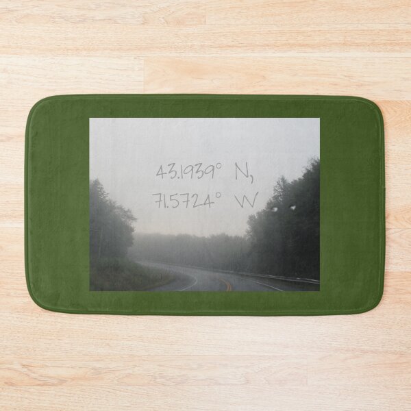 Item preview, New Hampshire Map Coordinates  designed and sold by Athenzz.