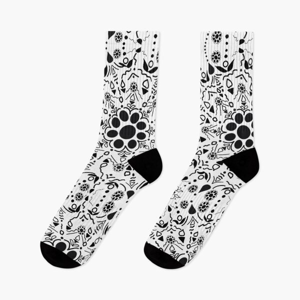 Item preview, BW Flower Abstract designed and sold by MIZIdesigns.