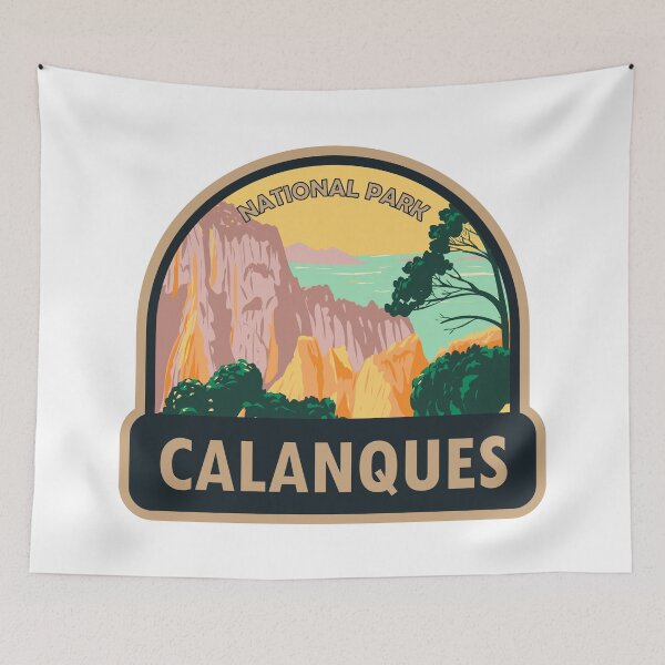 Item preview, Calanques National Park France designed and sold by KrisSidDesigns.