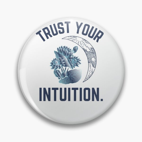 Item preview, Trust your intuition - traditional tattoo moon lotus third eye tarot design designed and sold by theslowdown.