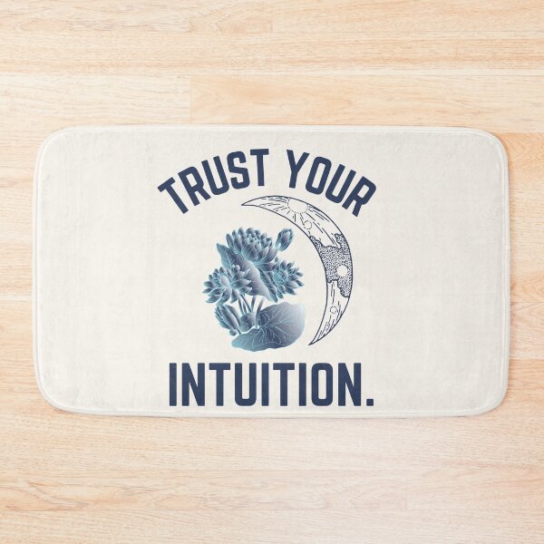 Item preview, Trust your intuition - traditional tattoo moon lotus third eye tarot design designed and sold by theslowdown.