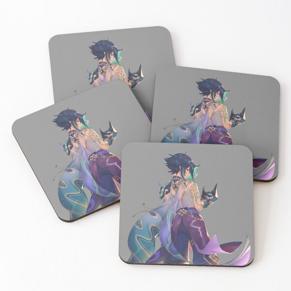 Item preview, Genshin Impact - Xiao Character Official Artwork - Lanter Rite designed and sold by Krimsy.