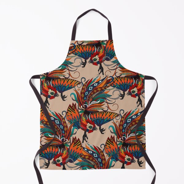Item preview, rooster ink beige designed and sold by scrummy.