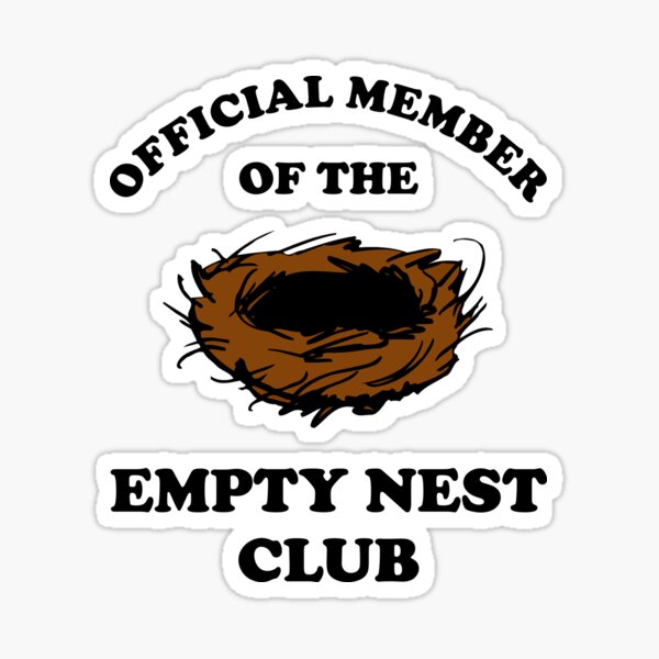 Item preview, Official Member Of The Empty Nest Club designed and sold by Cat Lady Designs.
