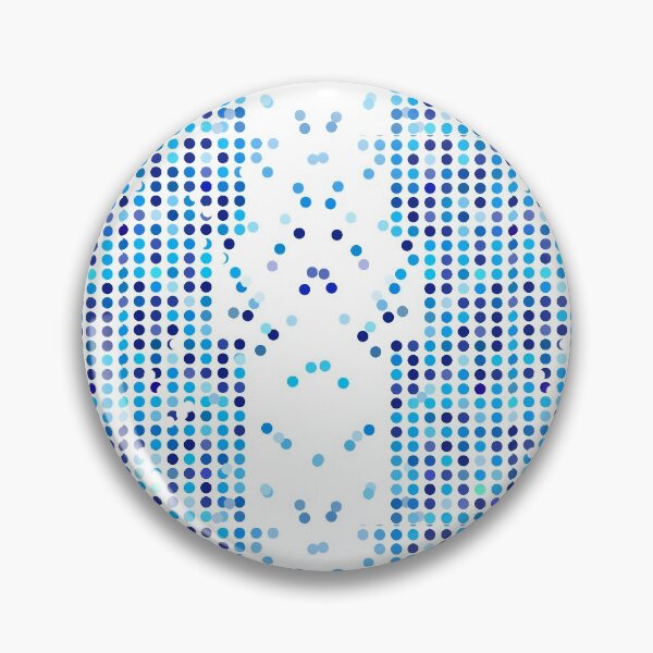 Item preview, Blue Doted Geometric abstract Liquorice Background designed and sold by Red-ElYoubi.